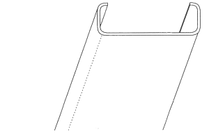 The steel panel