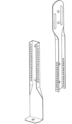 Nonius bracket - upper part