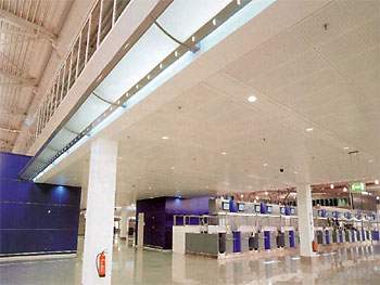 airport ceiling